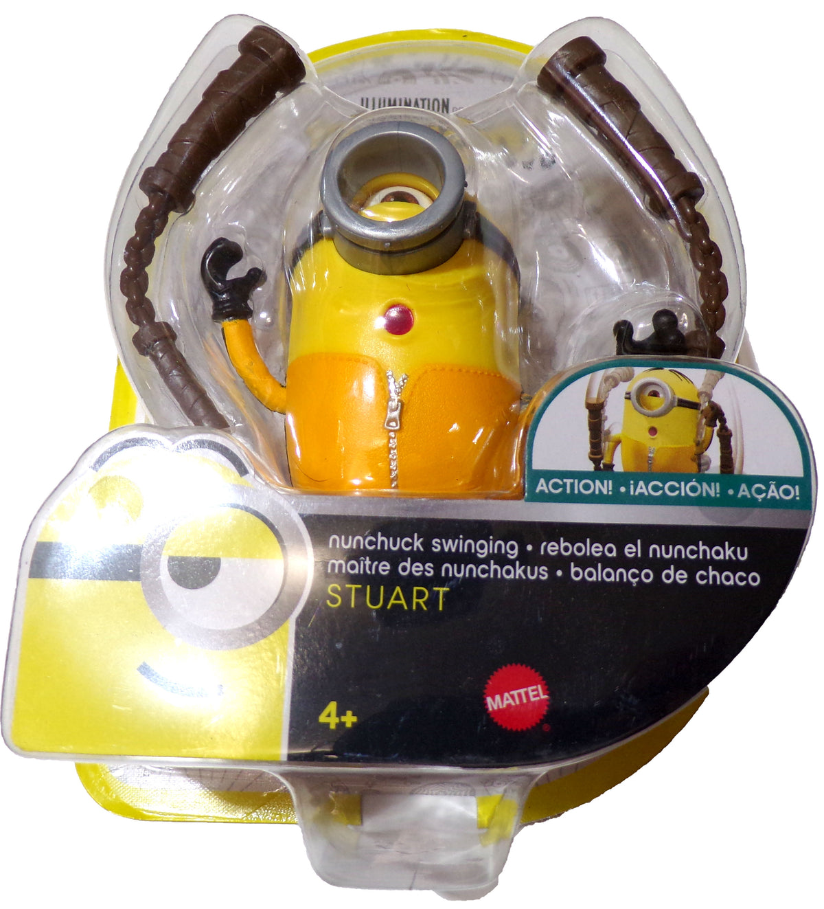 Minions The Rise Of Gru Nunchuck Swinging STUART