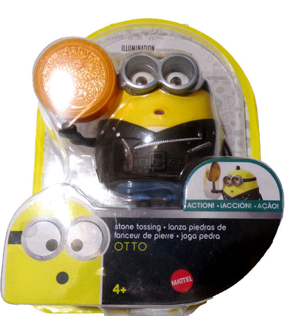 Minions The Rise of Gru Action Figure STUART, BOB, OTTO (Set of 3)