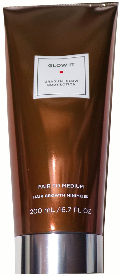 Glow It Gradual Glow Body Lotion Medium To Tan & Fair to Medium (Set of 2)