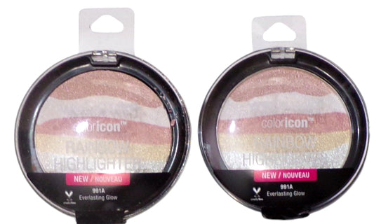 Wet n Wild ColorIcon Rainbow Highlighter -Everlasting Glow 991A (Set of 2)
