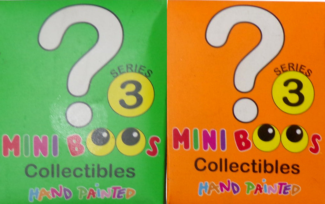 TY Mini Boos Series 3 New Blind Box Collectible Hand Painted Figure (Set of 2)