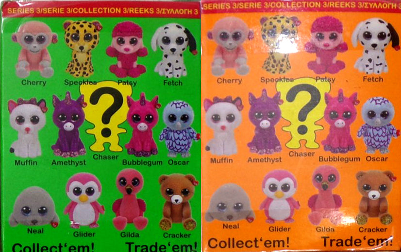 TY Mini Boos Series 3 New Blind Box Collectible Hand Painted Figure (Set of 2)
