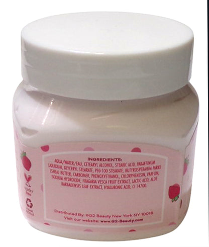 The Spathecary Strawberries & Cream Body Butter 5 oz (Set of 2)