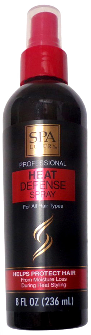 Spa Luxury Heat Defense Hair Spray-Protect & Shine Mist 8oz (Set of 4)
