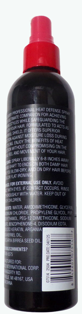 Spa Luxury Heat Defense Hair Spray-Protect & Shine Mist 8oz (Set of 4)