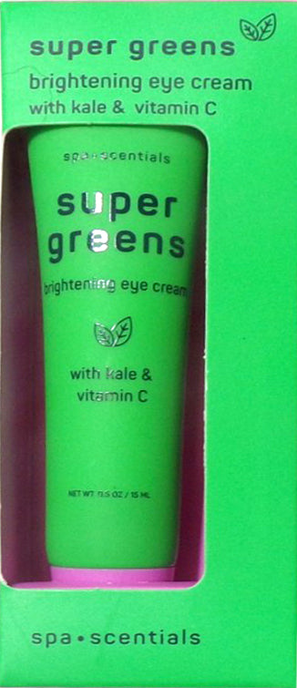 Spa Scentials Super Green Brightening Eye Cream + Vitamin C