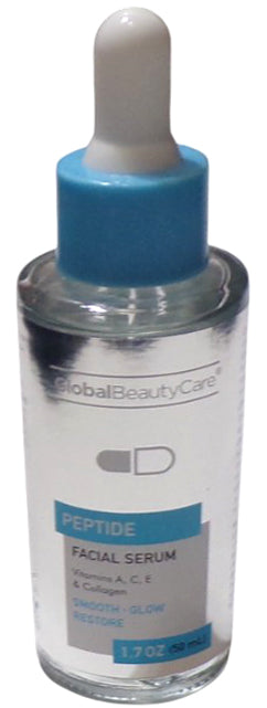 Global Beauty Care Peptide Facial Serum Vitamin A, C, E (Set of 2)