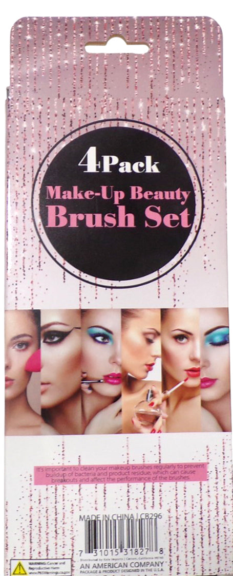4Pack Make Up Beauty Brush (Set of 2)