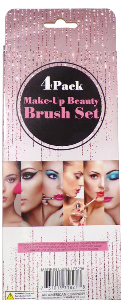 4Pack Make Up Beauty Brush (Set of 2)