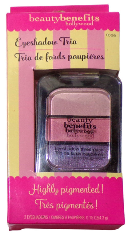 Beauty Benefits Eyeshadow Trio rose (Set of 2)