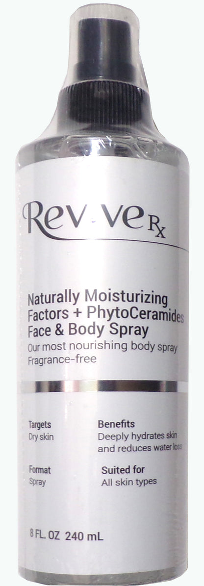 Revive Rx Naturally Moisturizing Factors + Phyto Ceramides Face & Body Spray