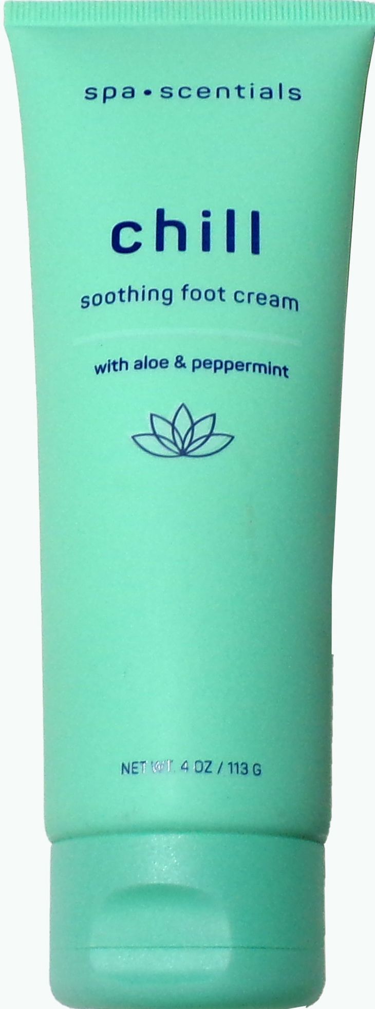 SPA SCENTIALS CHILL SMOOTHING FOOT CREAM ALOE PEPPERMINT CALLUS REMOVER GEL Set