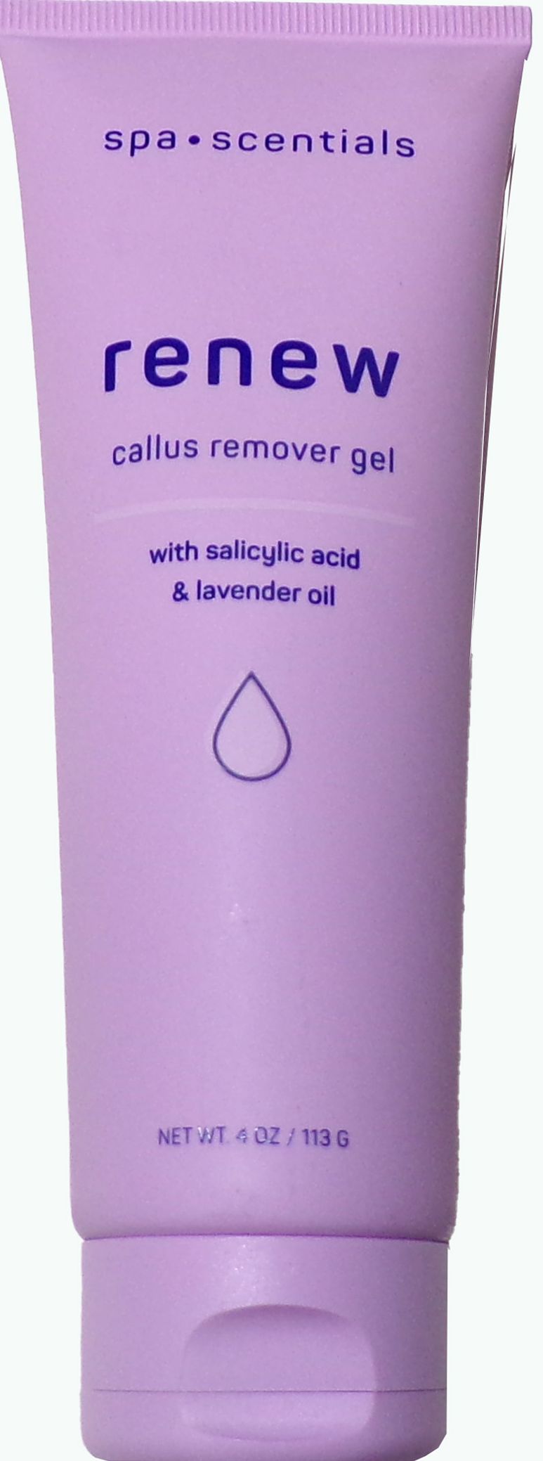 SPA SCENTIALS RENEW FOOT CALLUS REMOVER GEL SALICYLIC ACID & LAVENDER OIL (Set)