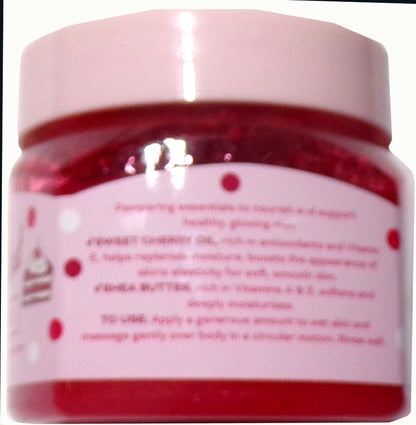 Global Beauty Care Sugar Scrub Red Velvet 6 oz (Set of 2)