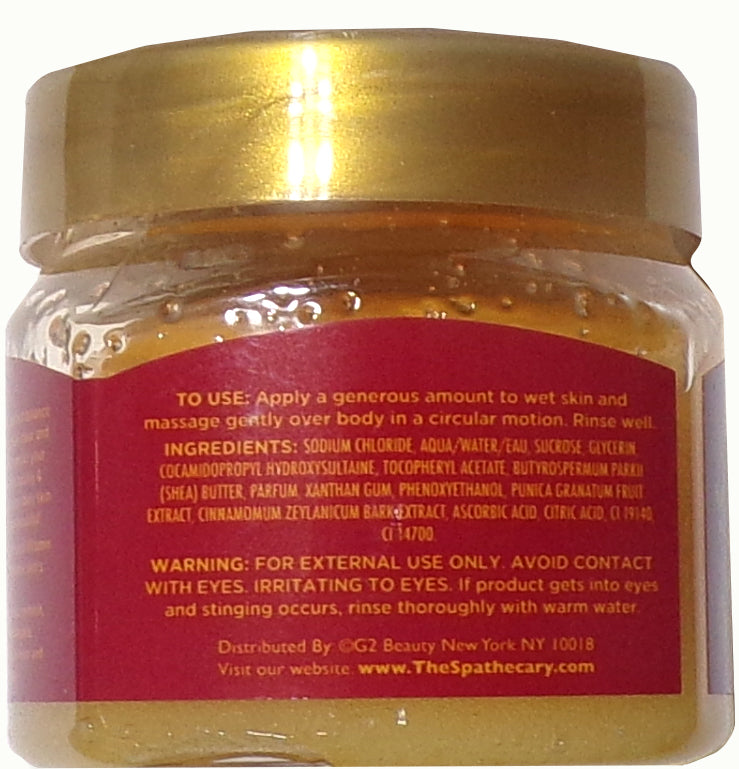 Spathecary Body Scrubs White Sangría 6 oz (Set of 2)