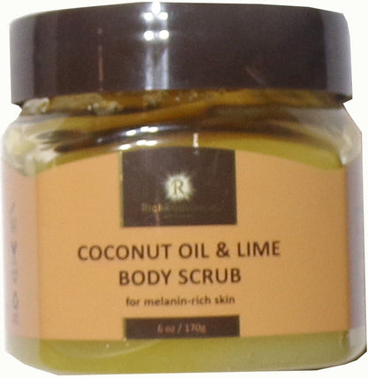 Rich Radiance Coconut Oil & Lime Body Scrub (Set of 2)