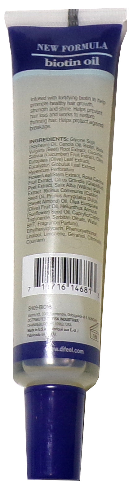 Difeel Biotin Premium Hair Oil. 45ml (Set of 2)