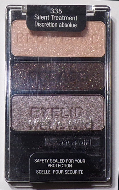 Wet n Wild Color Icon Collection Eyeshadow Trio # 335 Silent Treatment