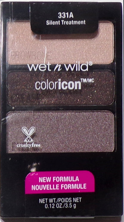 Wet n Wild Color Icon Collection Eyeshadow Trio # 331A Silent Treatment
