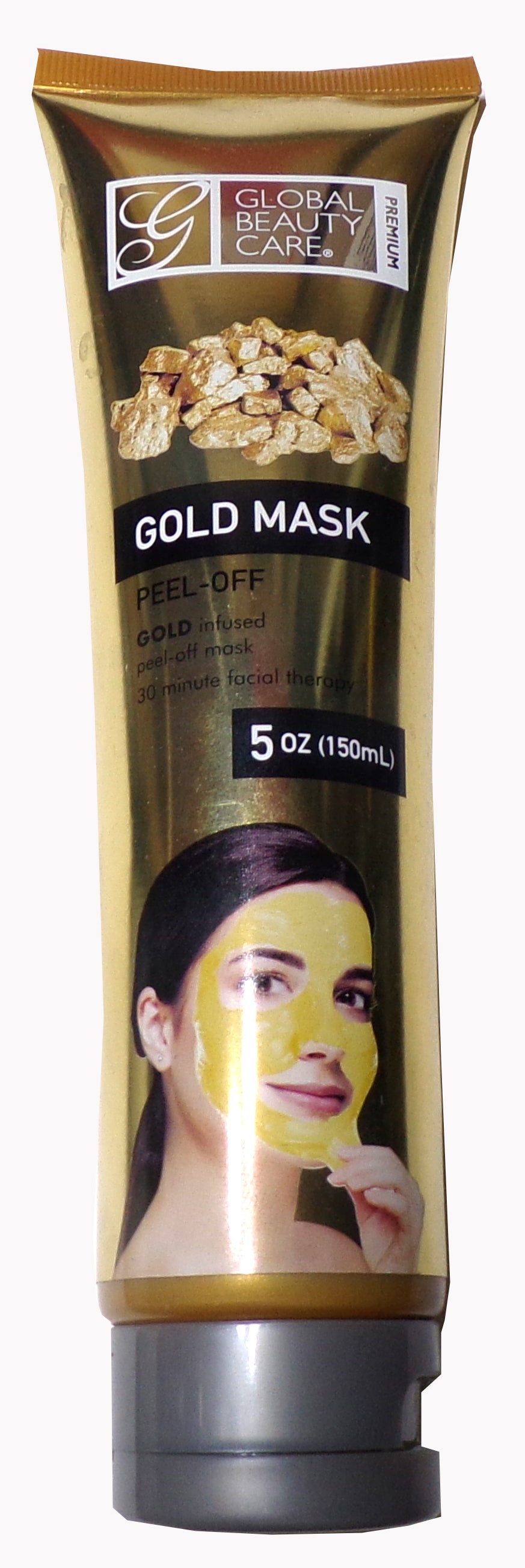 Global Beauty Care Peel-Off Gold Mask 5oz (Set of 3)