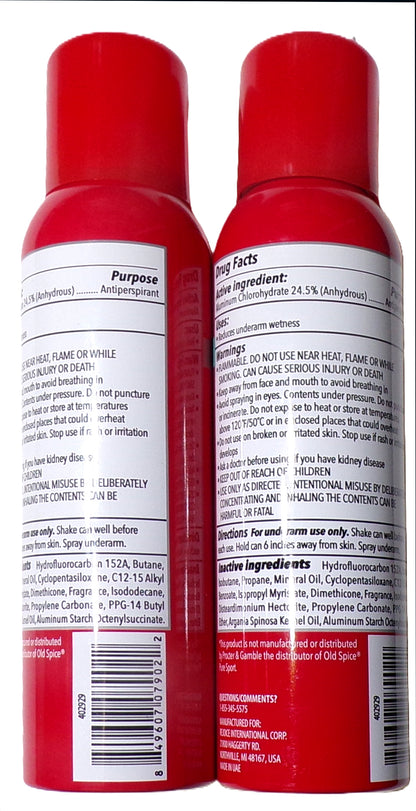 Xtracare Active Sport Dry Spray Antiperspirant (Set of 2)