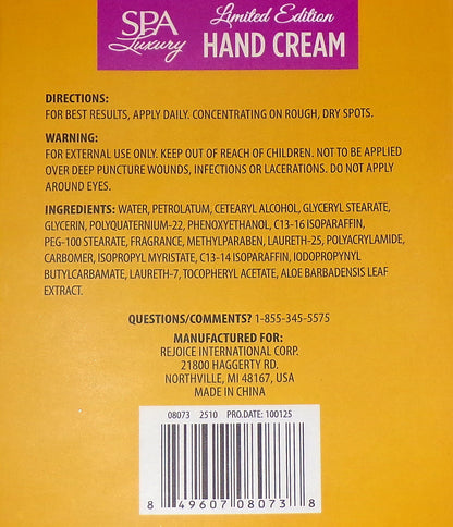 Spa Luxury Limited Edition Hand Cream - Brazilian Sol & Brazilian Flora (Set)