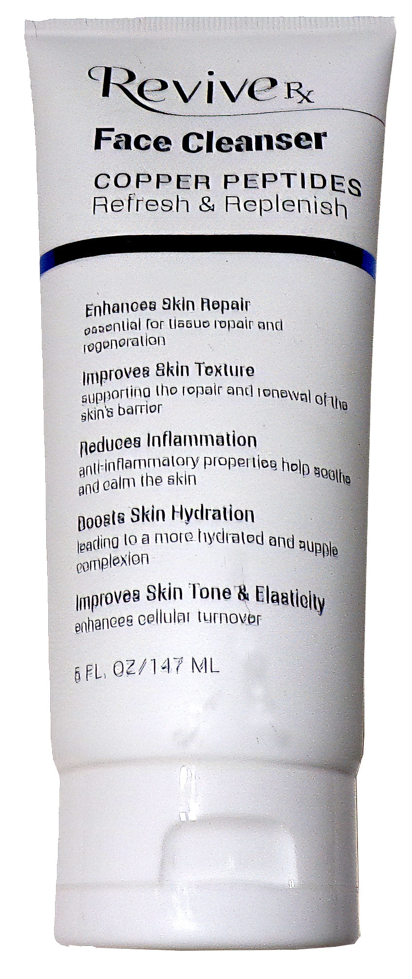 ReviveRx Face Cleanser, Elixir, Face Neck with Copper Peptides (Set of 3)