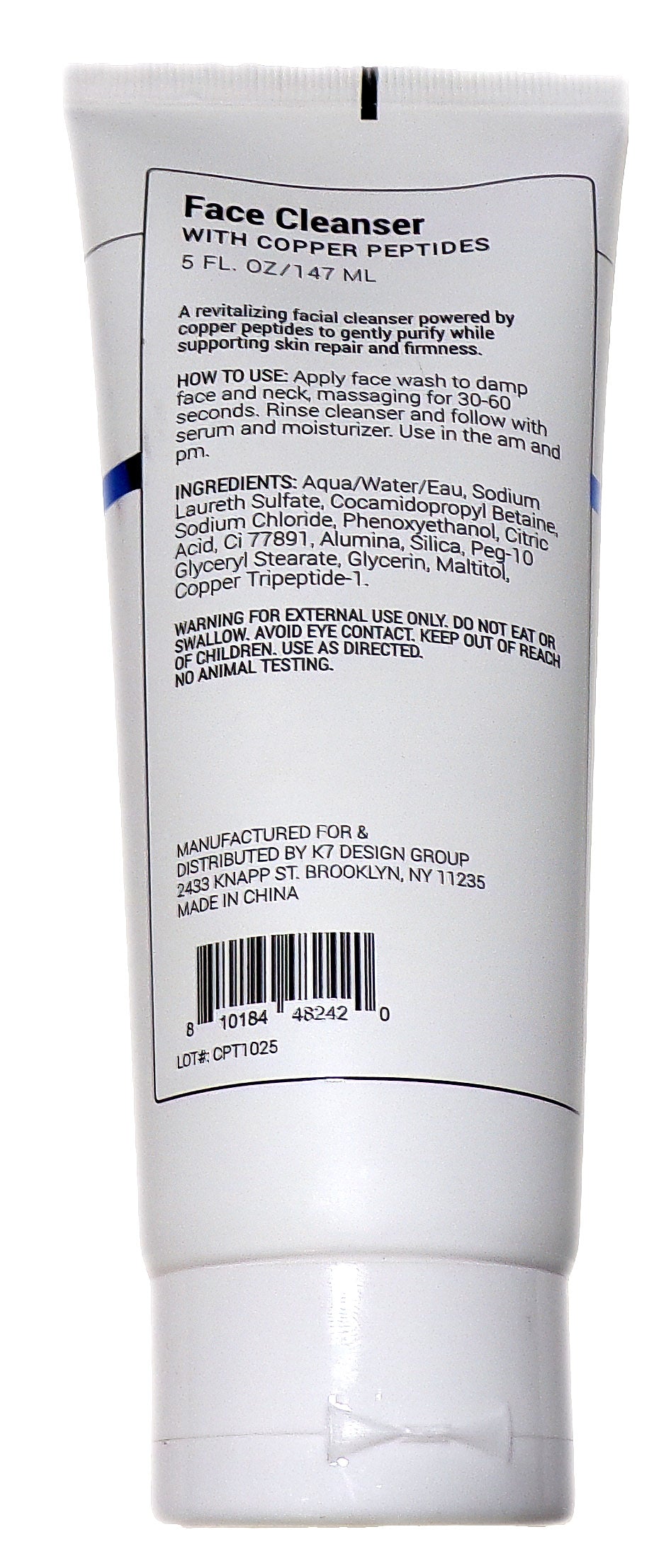 ReviveRx Face Cleanser, Elixir, Face Neck with Copper Peptides (Set of 3)