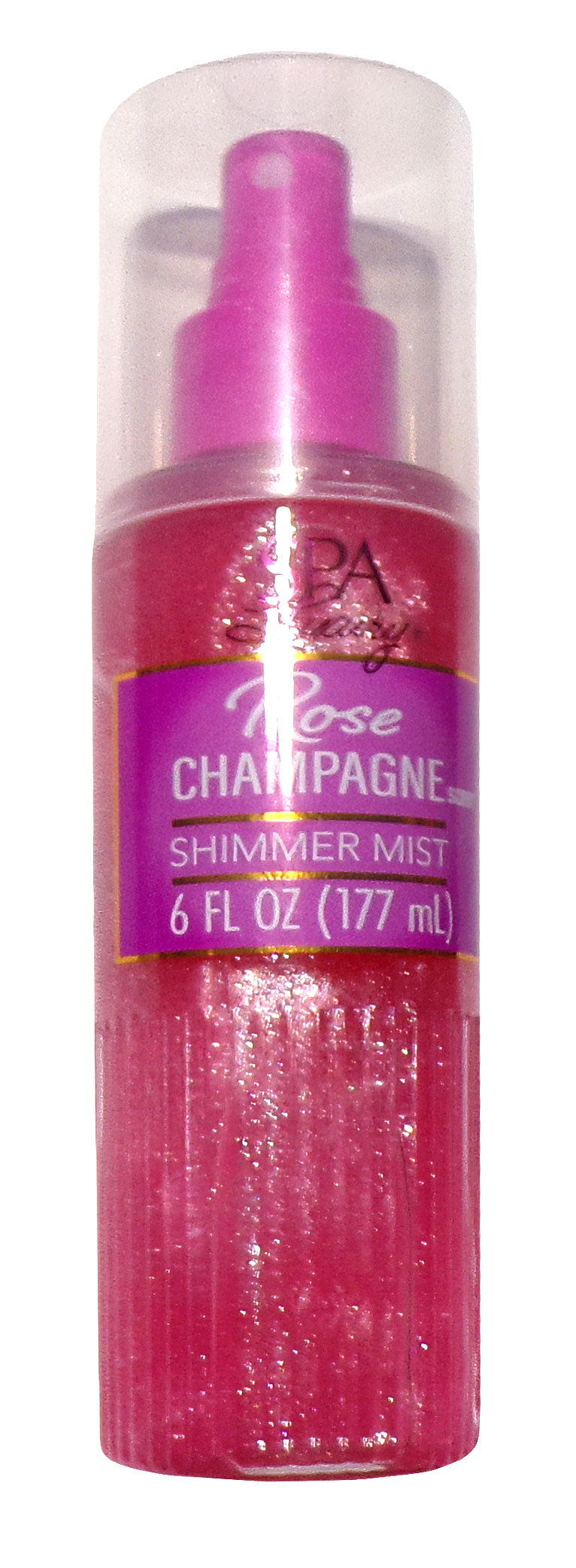SPA Luxury Rose Champagne Shimmer Mist 6 fl oz (Set of 2)