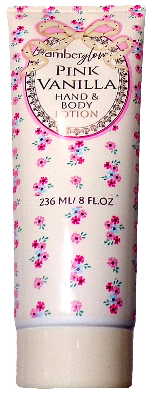 Amberglow Pink Vanilla Hand & Body Lotion 8 fl oz (Set of 2)