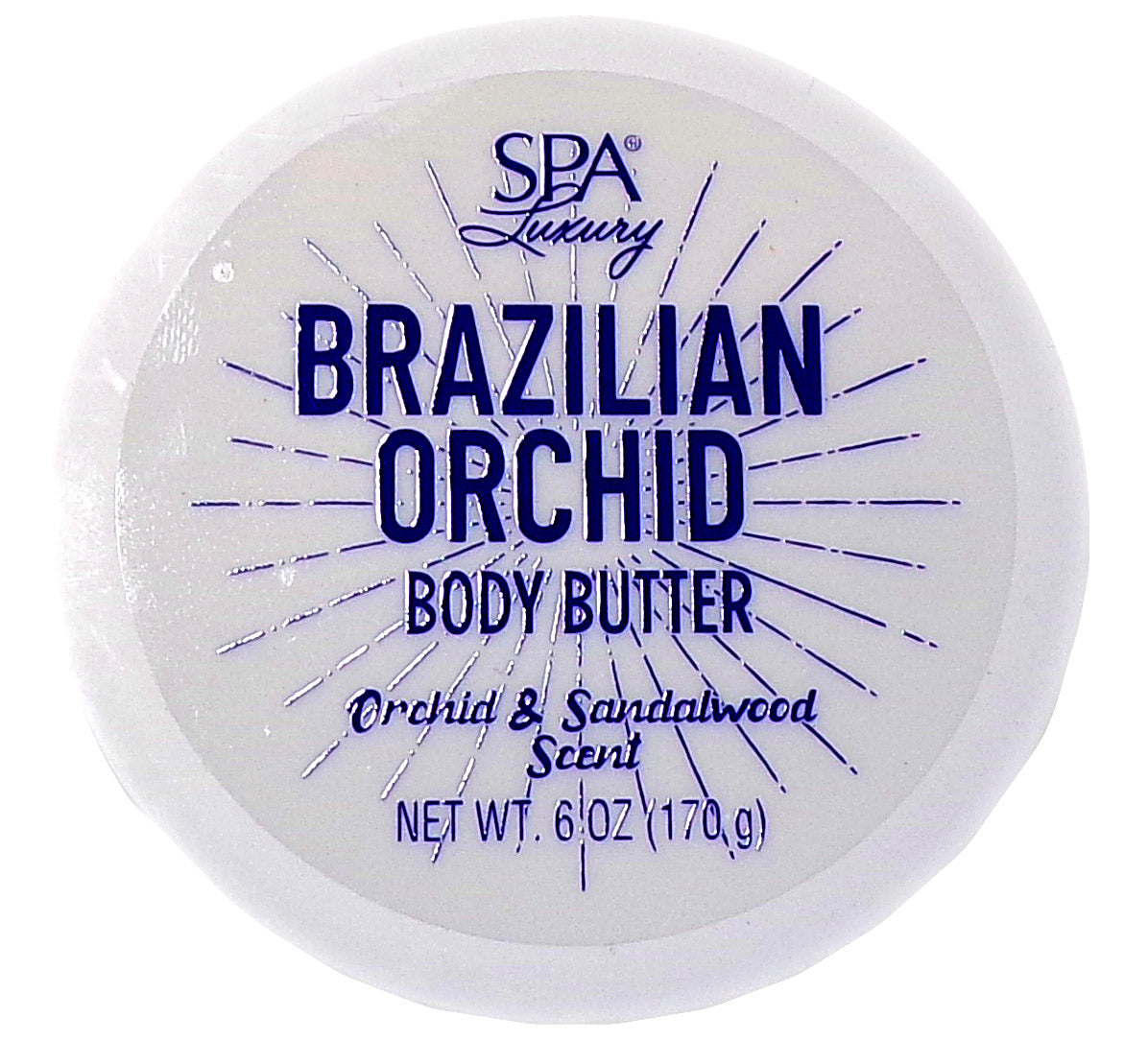Spa Luxury Brazilian Sol Body Butter Pistachio & Caramel, Orchid & Sandalwood