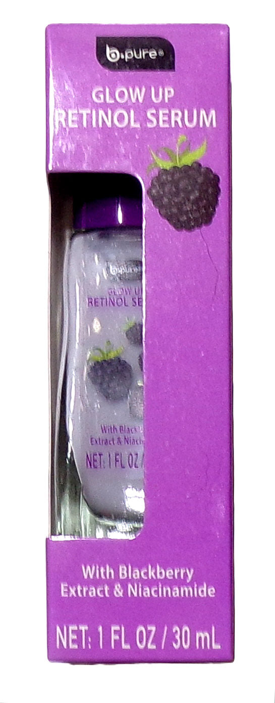 B-pure Glow Up Revitalizing Serum with Blackberry Extract 1oz (Set of 2)