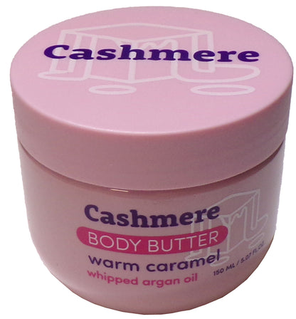 Cashmere Whipped Body Butter, Warm Caramel Scent, 150 mL (Set of 2)