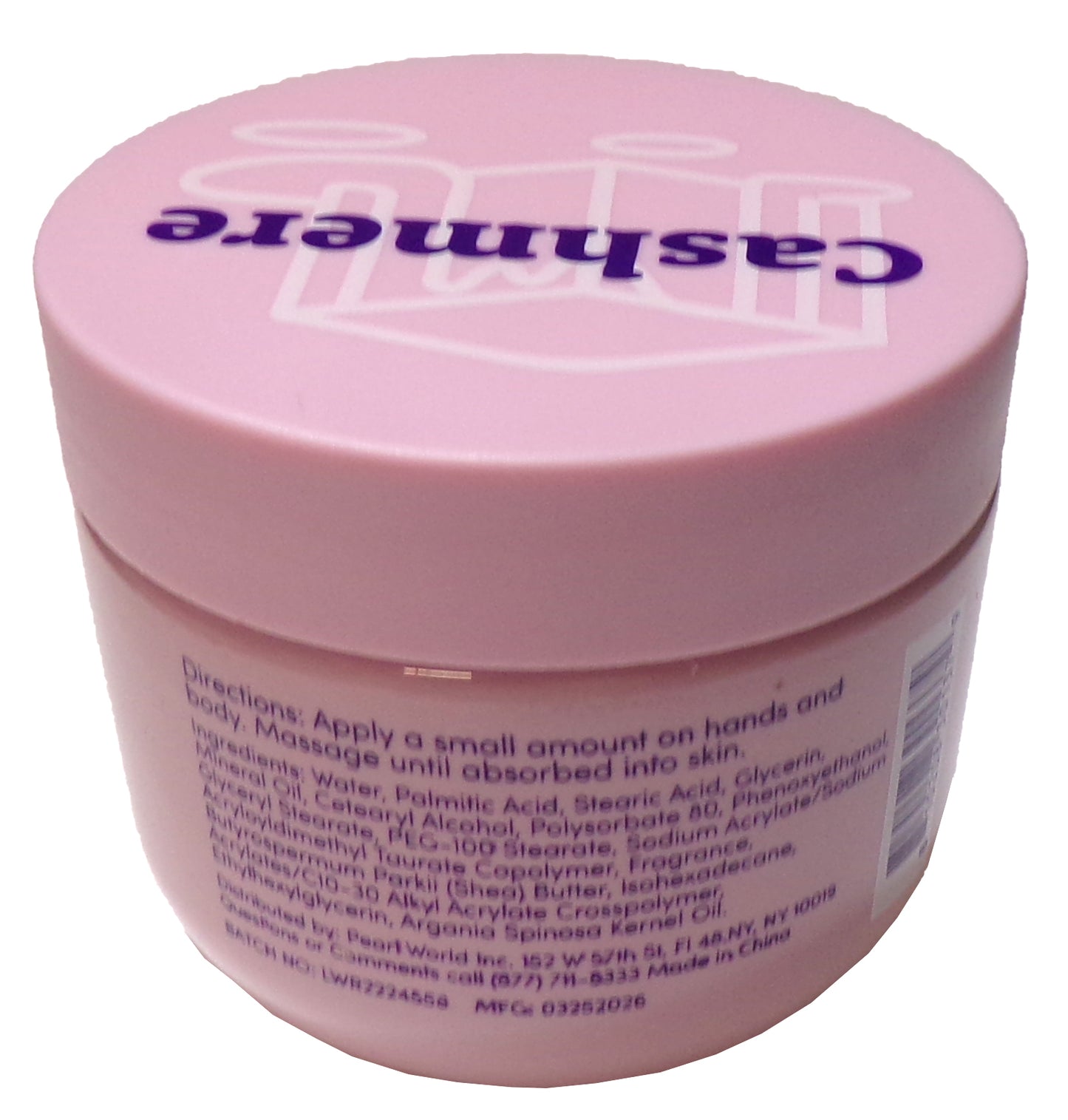 Cashmere Whipped Body Butter, Warm Caramel Scent, 150 mL (Set of 2)