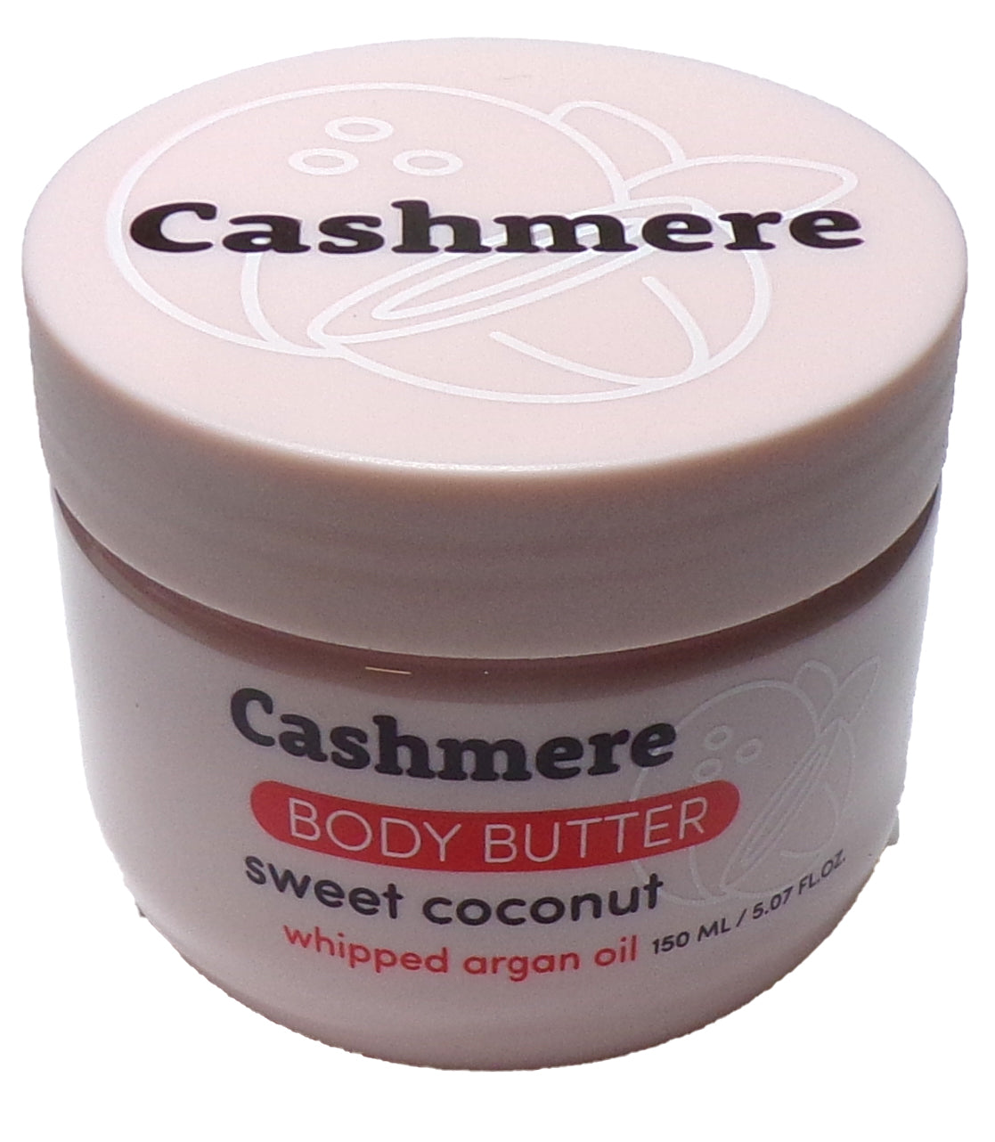 Share Cashmere Body Butter Sweet Coconut Whipped Argan Oil Hydrating 150 mL (Set of 2)