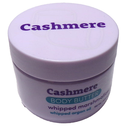 Cashmere Body Butter Whipped Marshmallow Scent with Argan Oil 5.07 fl oz Set