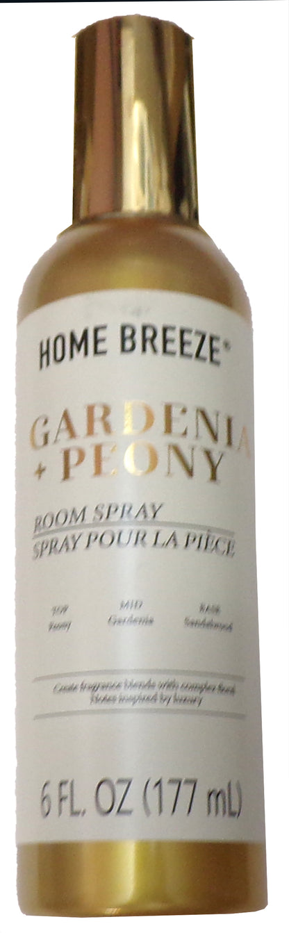 Home breeze Gardenia + Peony Room Spray 6 oz (Set of 2)