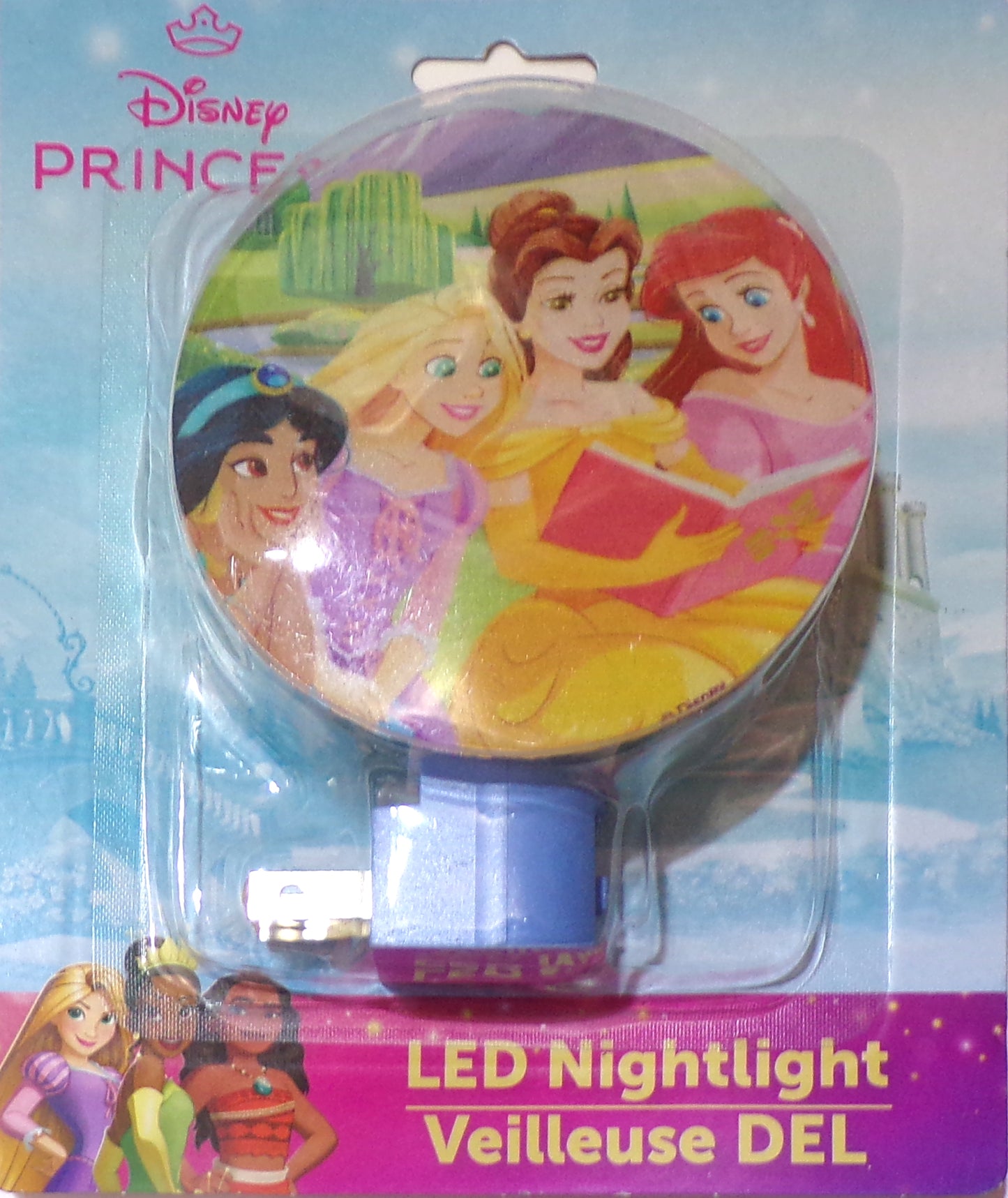Disney Princess Night Light Children's Kid's Bedroom (Assorted)