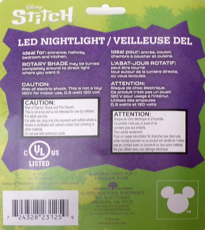 Disney Stitch Night Light Children's Kid's Bedroom