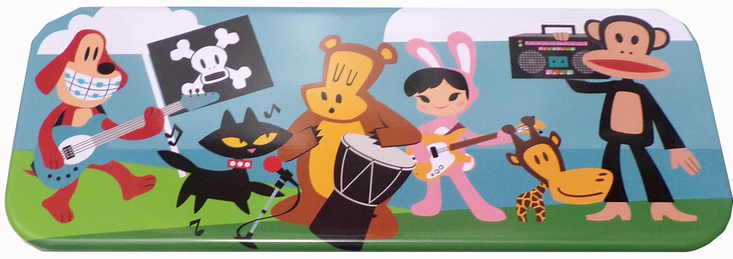 Paul Frank - Metal Tin Case Pencil Box Storage (Set of 2) v2