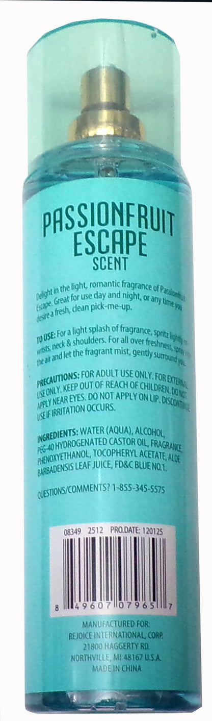 Spa Luxury Passionfruit Escape - Body Lotion & Body Mist (Set of 2)