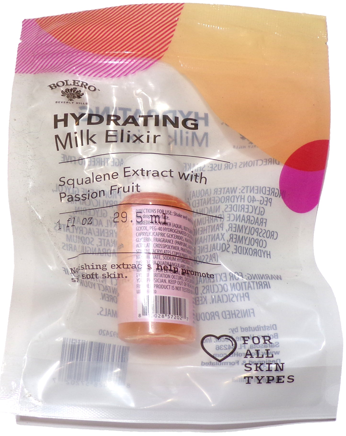 Bolero - Hydrating Milk Elixir 1.0 Oz (Set of 2)