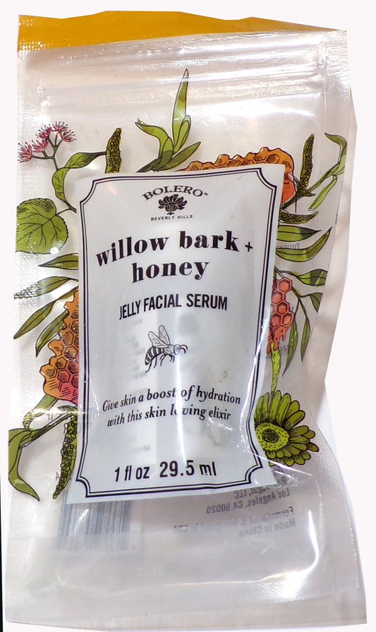 Bolero Willow Bark - Honey Jelly Facial Serum 1fl oz.
