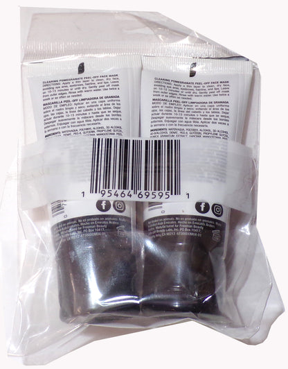 Freeman Basics Clearing Pomegranate peel-off Face Mask 1.5 oz. (Set of 2)