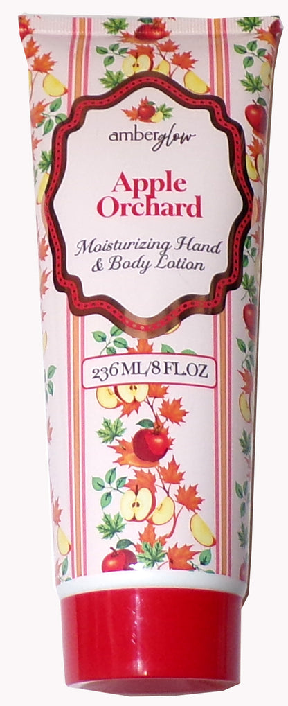 Amber Glow Full Set Body Lotions Apple Orchard, Vanilla Spice, Peony & Amber