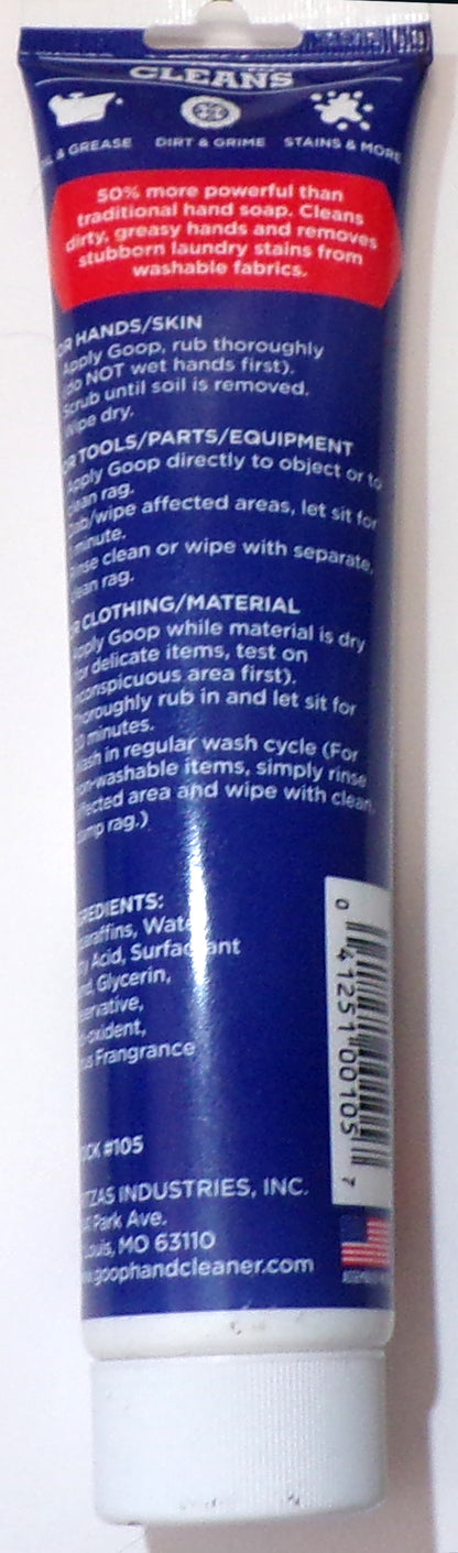 GOOP Multi-Purpose Hand Cleaner Original Formula Stain Remover - 5 fl oz