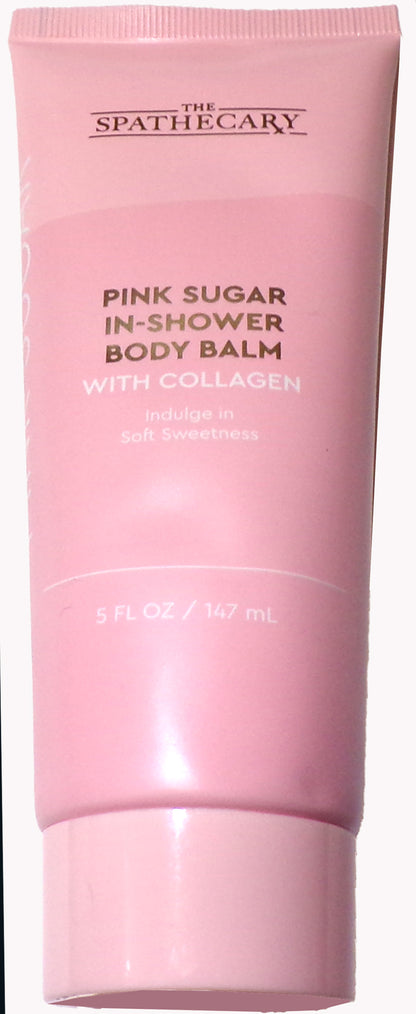 Share The Spathecary Pink Sugar 3-Piece Bath & Body - Body Scrub, Body Mist, Body Balm