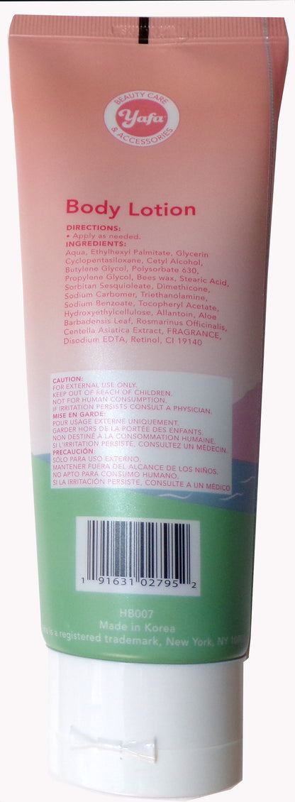 Yafa Beauty Care & Accessories Body Lotion (Retinol, Aloe, and Centella Asiatica