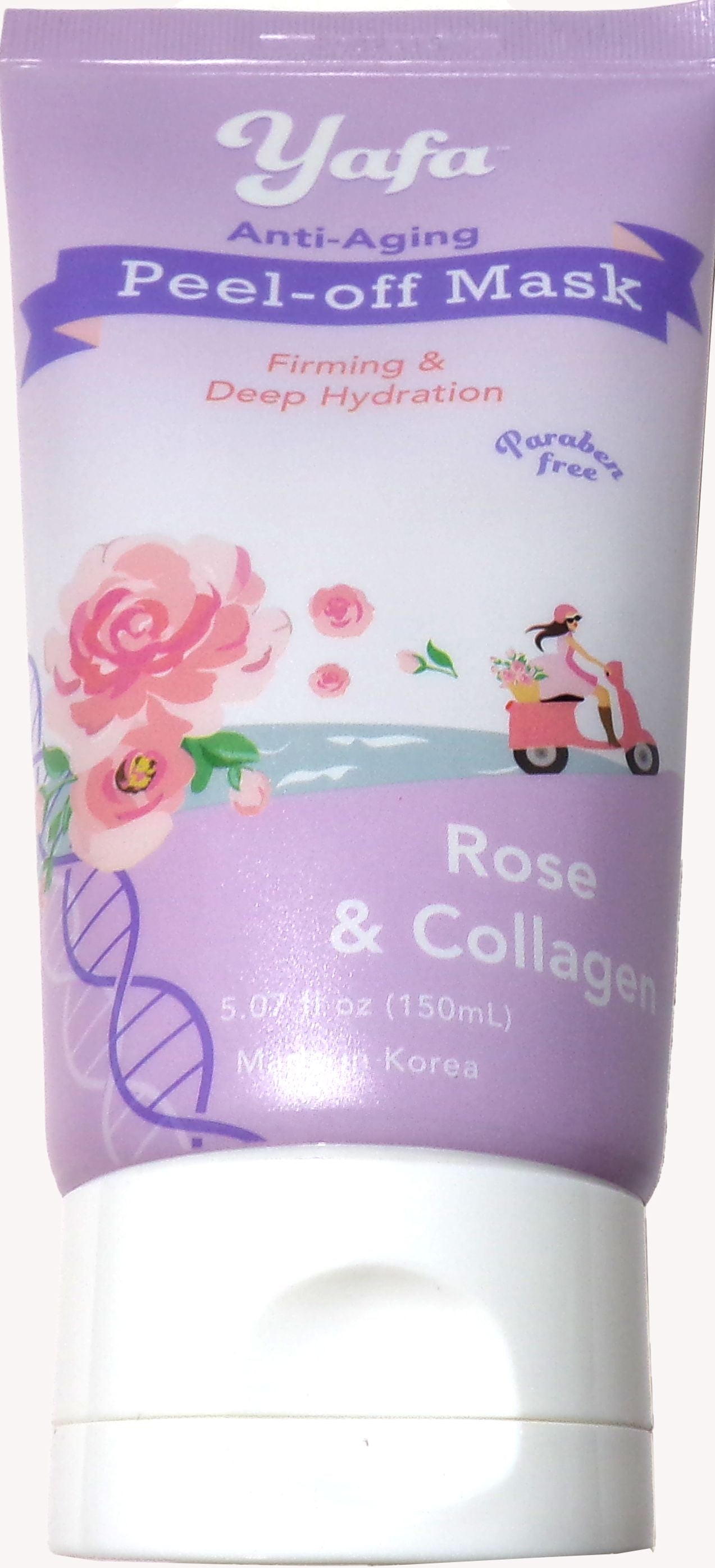 Yafa Anti-Aging Peel-off Mask - Rose & Collagen (3 Pieces)
