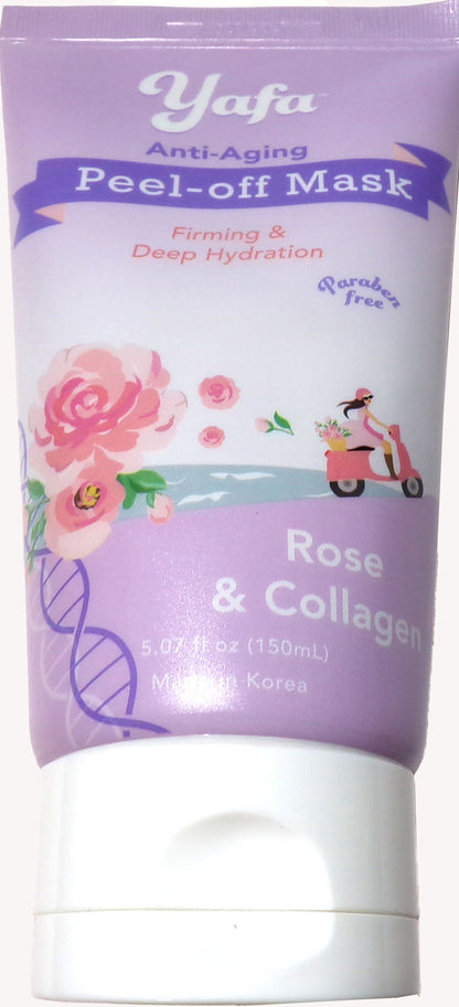 Yafa Anti-Aging Peel-off Mask - Rose & Collagen (3 Pieces)